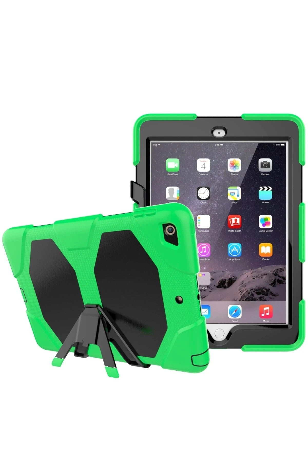 Mey İthalat® iPad 5 Air 9.7 Kılıf Griffin Tablet Kapak - Yeşil
