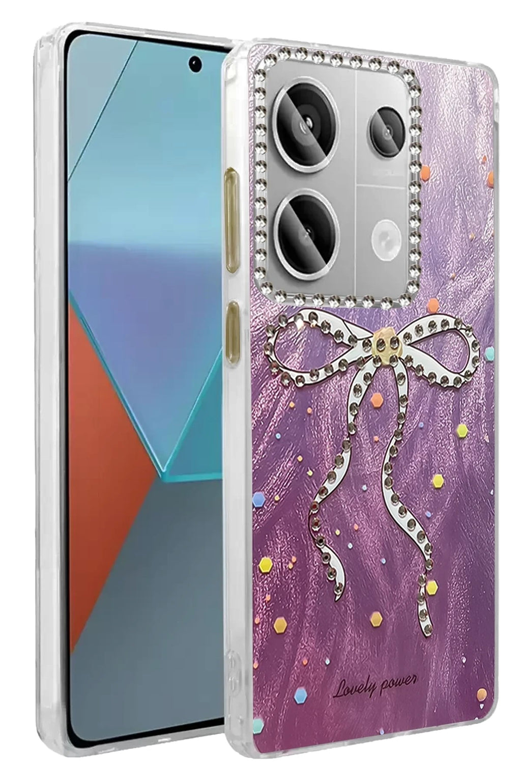 Mey İthalat® Redmi Note 13 Pro 4G Kılıf Blade Aynalı Desenli Kapak - Desen 1