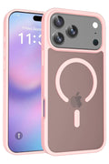 Mey İthalat® iPhone 17 Pro Jota Magsafe Kapak - Pudra