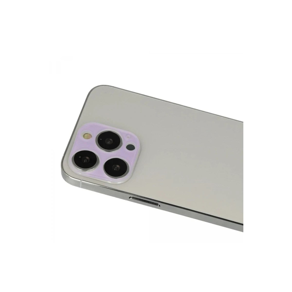 Mey İthalat® iPhone 13 Pro Max Rainbow Kamera Lens Koruma Cam - Mor