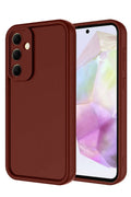 Mey İthalat® Samsung Galaxy A17 5G Viera Silikon - Bordo