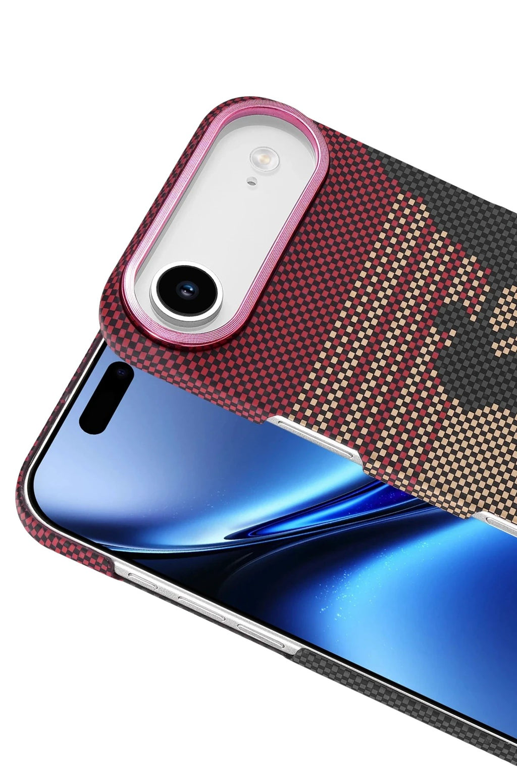 Mey İthalat® iPhone 17 Air Vega Magsafe Kapak - Kırmızı