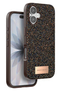 Mey İthalat® iPhone 17 Bright Simli Kapak - Gold