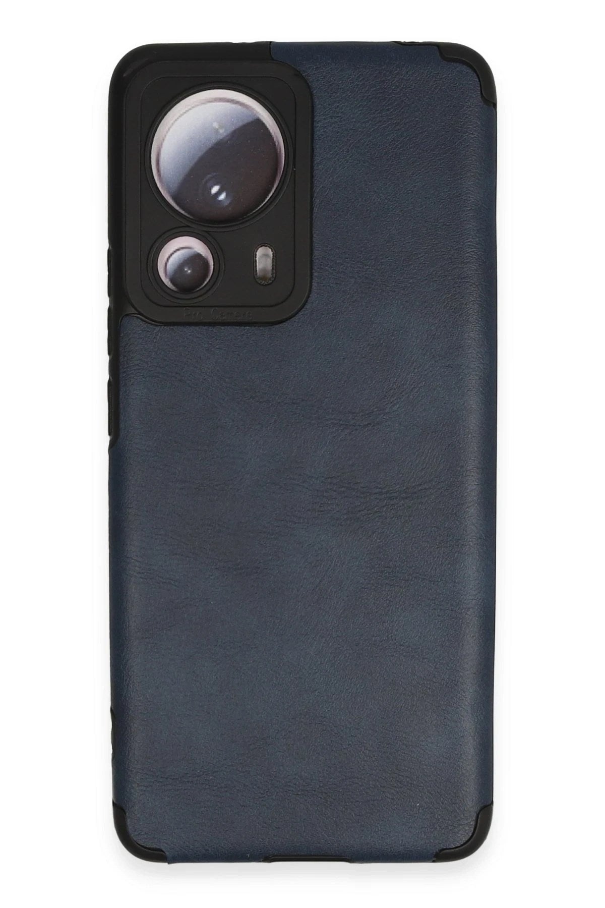 Mey İthalat® Mi 13 Lite Kılıf Loop Deri Silikon - Lacivert