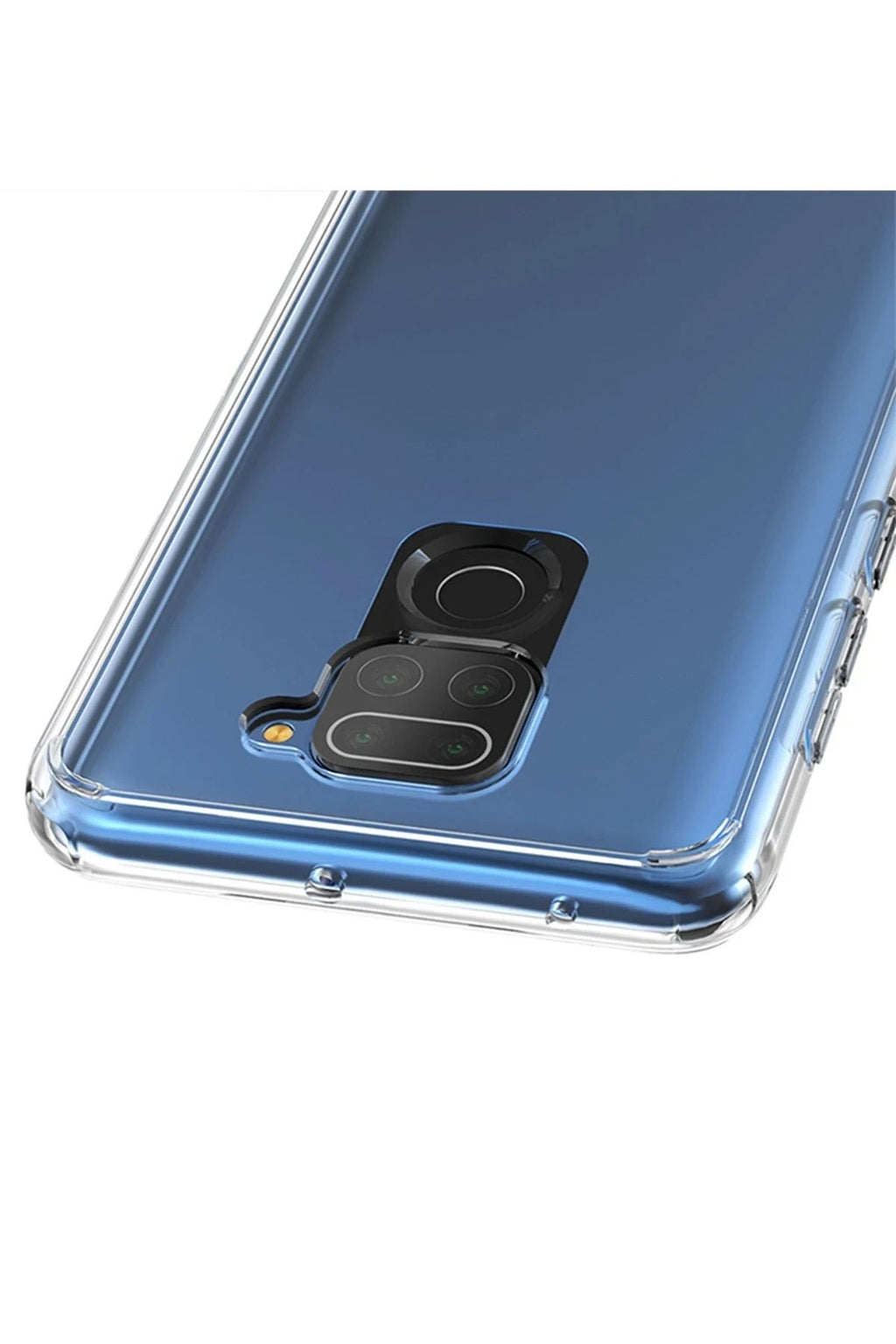 Mey İthalat® Redmi Note 9 Kılıf Lüx Şeffaf Silikon - Şeffaf
