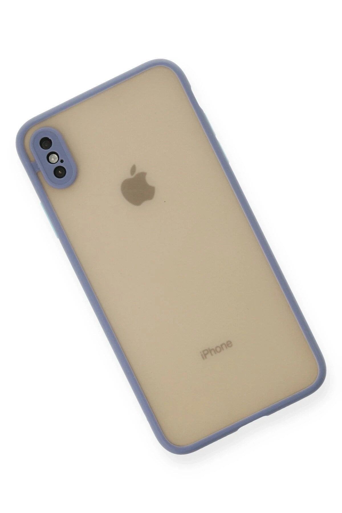 Mey İthalat® iPhone XS Max Kılıf Montreal Silikon Kapak - Gri