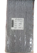 Dantel Polyester Sanal Tül Bant Gri 14,60 Metre En 3 Cm On-1538-g