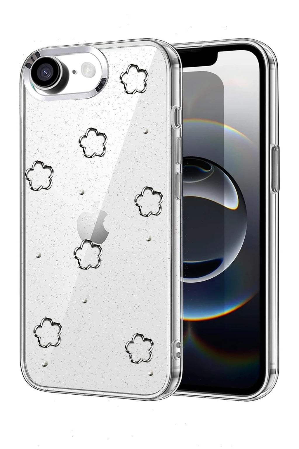 Mey İthalat® iPhone 16E Fiyonk Desenli Kapak - Desen 8