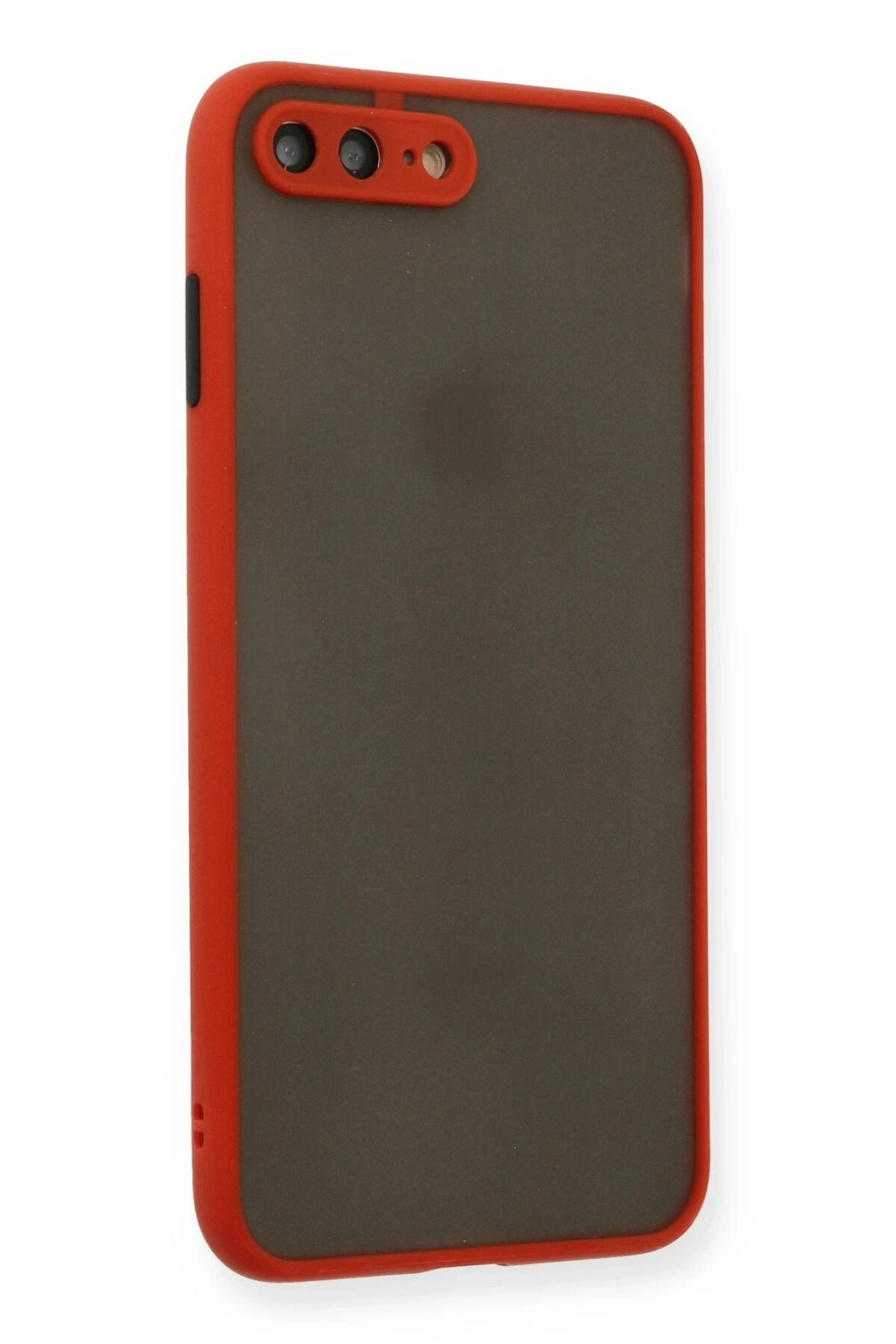 Mey İthalat® iPhone 7 Plus Kılıf Montreal Silikon Kapak - Kırmızı
