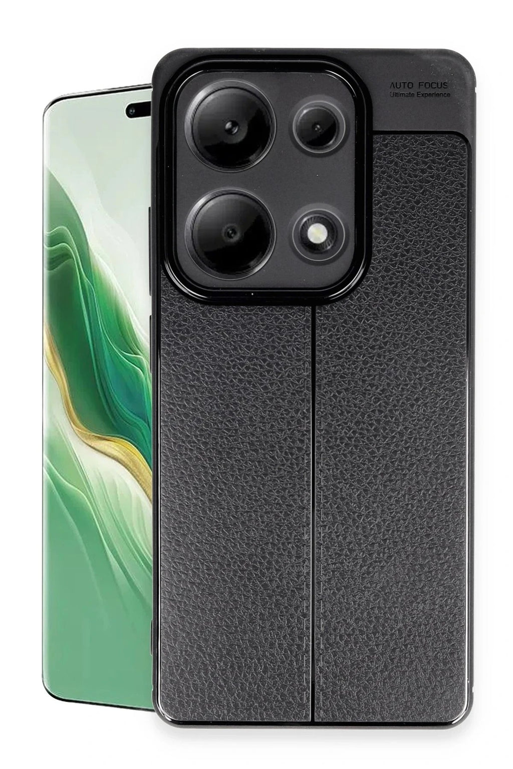 Mey İthalat® Redmi Note 13 Pro 4G Kılıf Auto Focus Kapak - Siyah