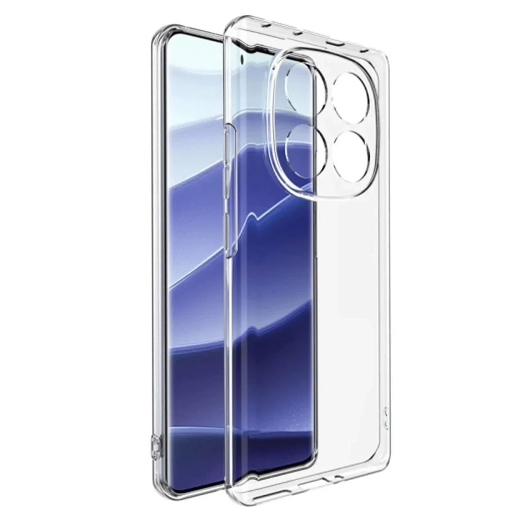 Mey İthalat® Redmi Note 14 Pro 4G Kılıf Lüx Şeffaf Silikon