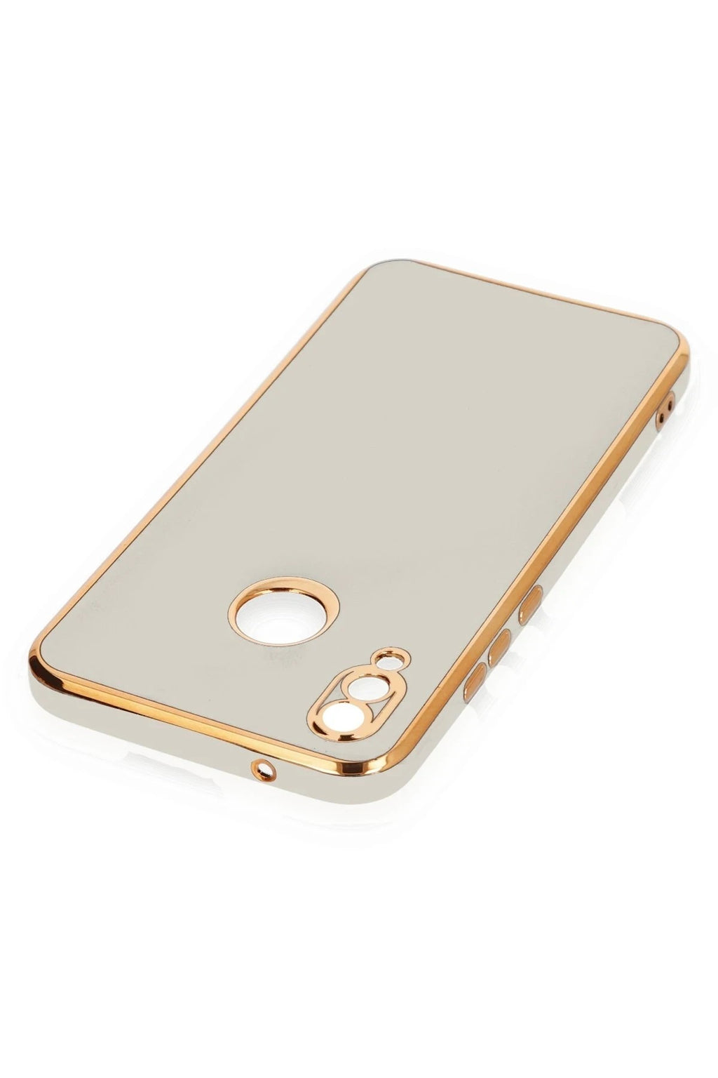 Mey İthalat® Huawei P20 Lite Kılıf Volet Silikon - Beyaz