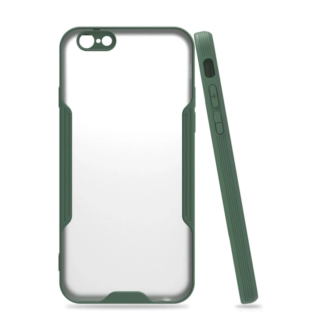 Mey İthalat® iPhone 6 Kılıf Platin Silikon - Yeşil