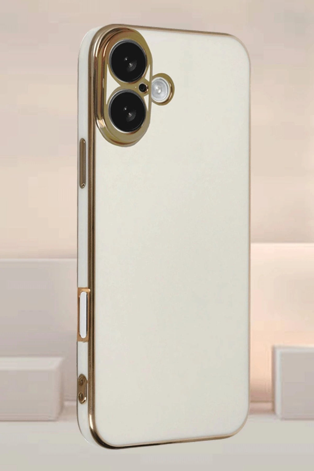 Mey İthalat® iPhone 16 Kılıf Volet Silikon - Pembe