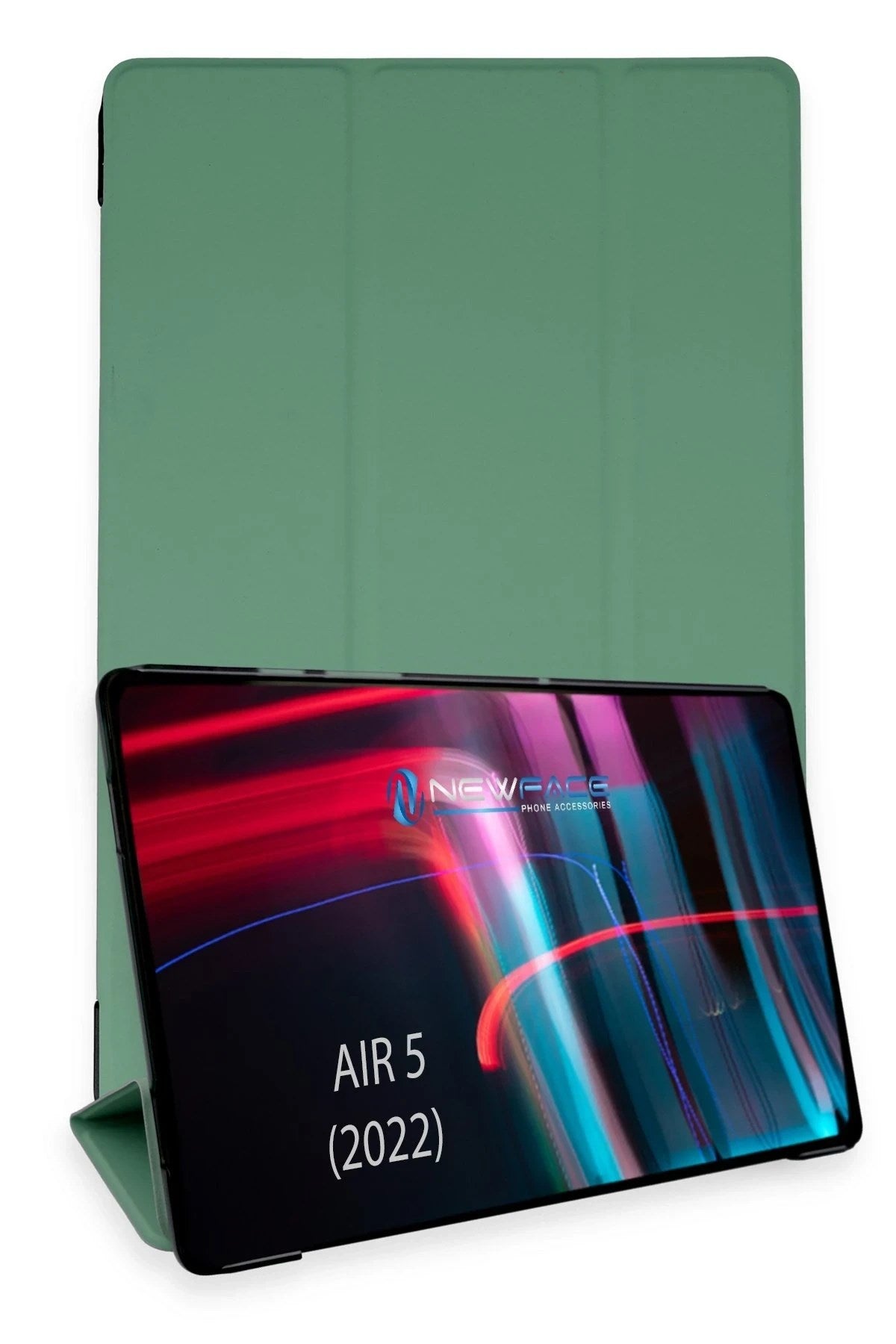 Mey İthalat® iPad Air 5 (2022) Kılıf Tablet Smart Kılıf - Koyu Yeşil
