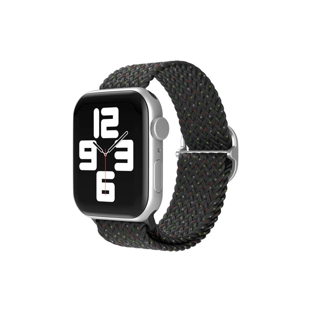 Mey İthalat® Watch 38mm Star Kordon - Benekli Siyah