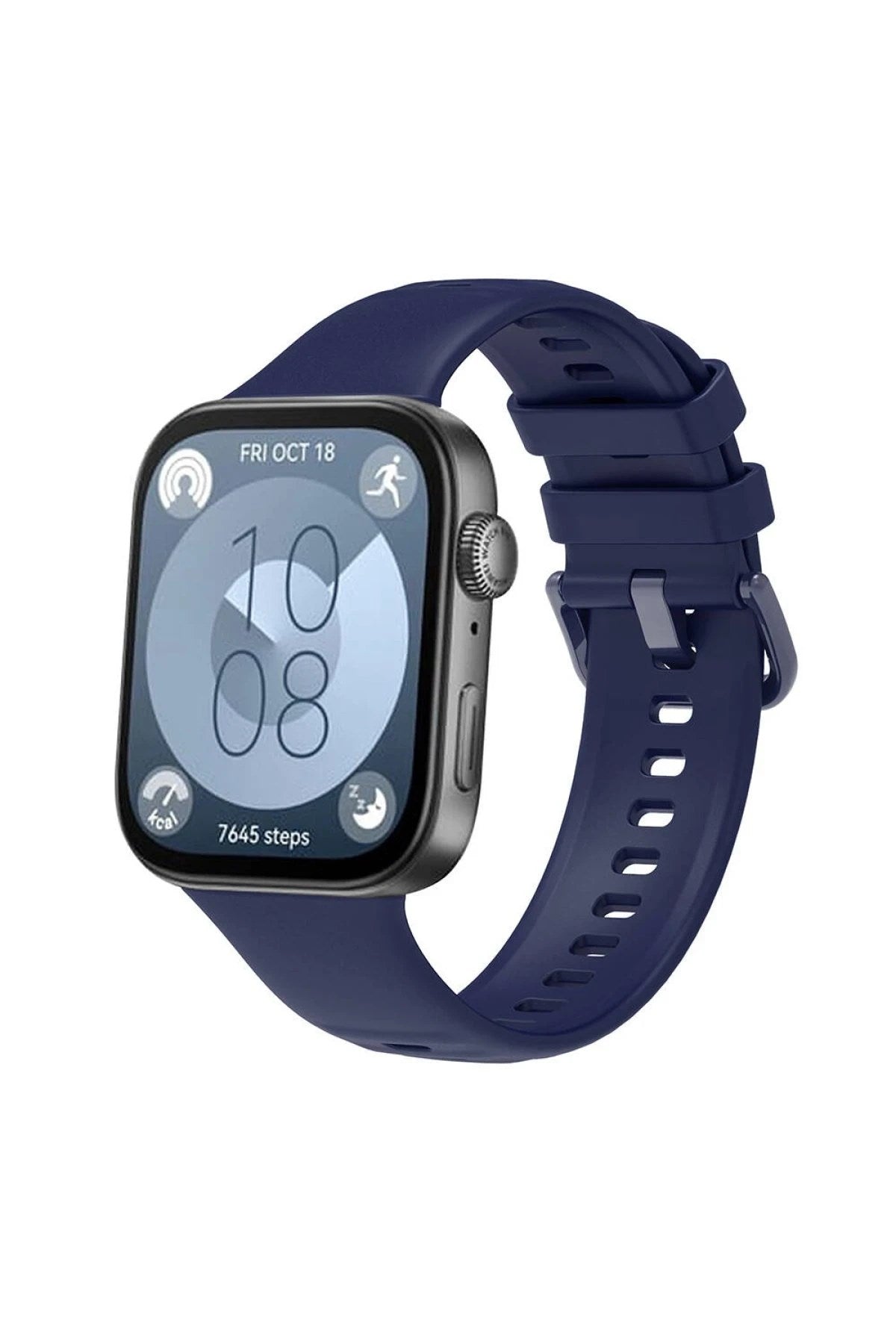 Mey İthalat® Huawei Watch Fit 3 Klasik Kordon - Lacivert