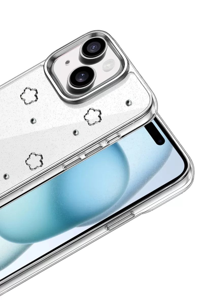 Mey İthalat® iPhone 14 Fiyonk Desenli Kapak - Desen 2