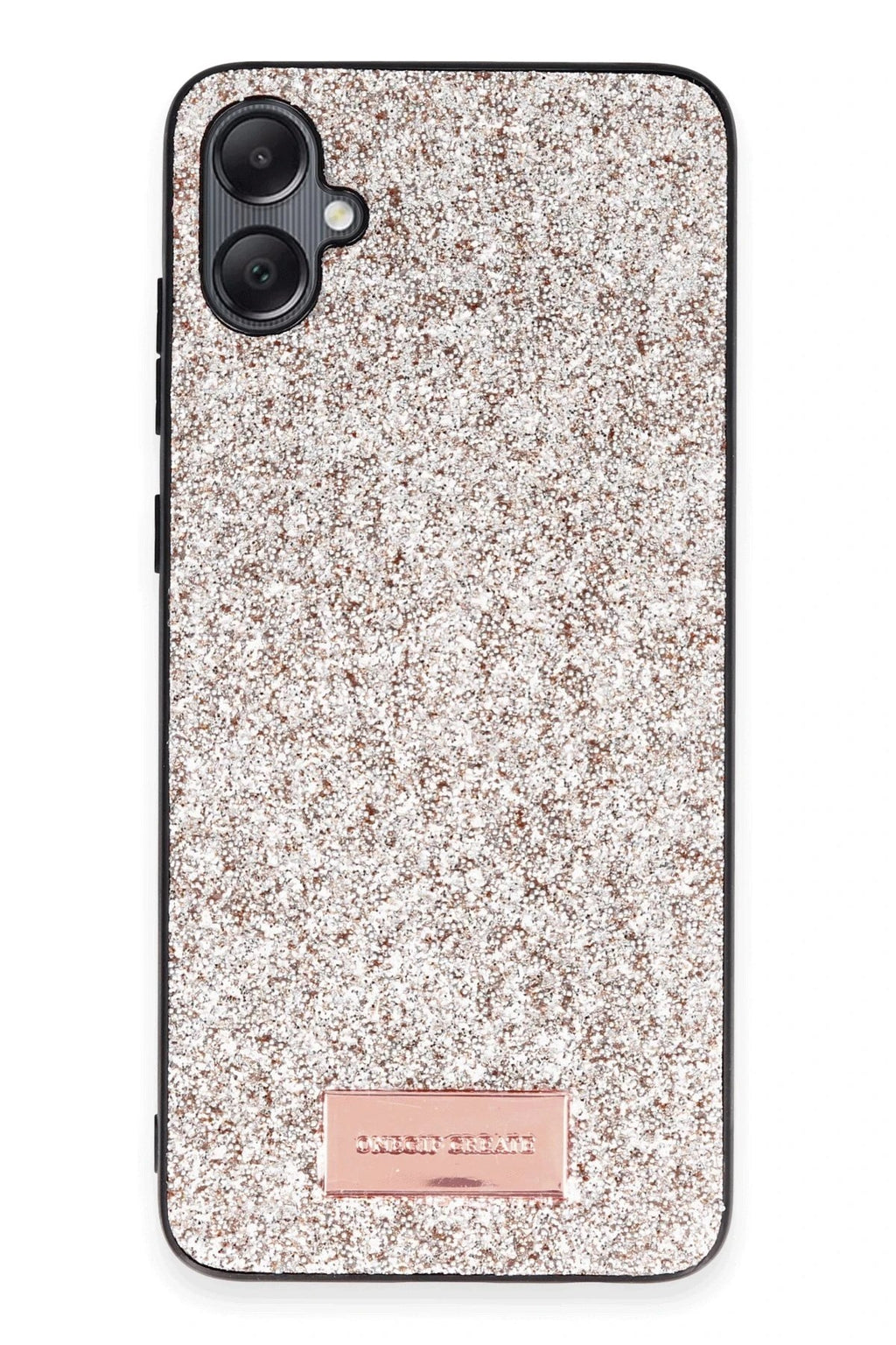 Mey İthalat® Samsung Galaxy A05 Bright Simli Kapak - Gold