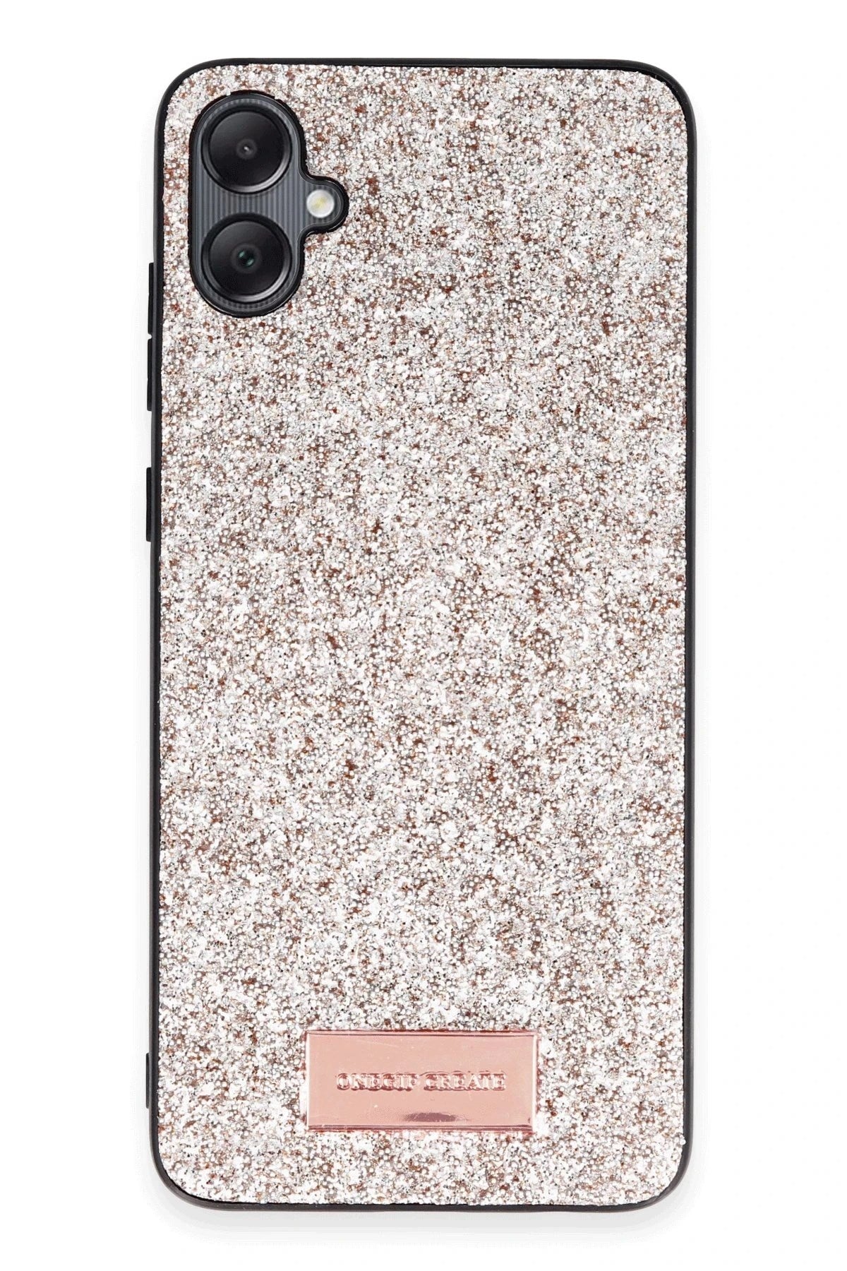 Mey İthalat® Samsung Galaxy A05 Bright Simli Kapak - Gold