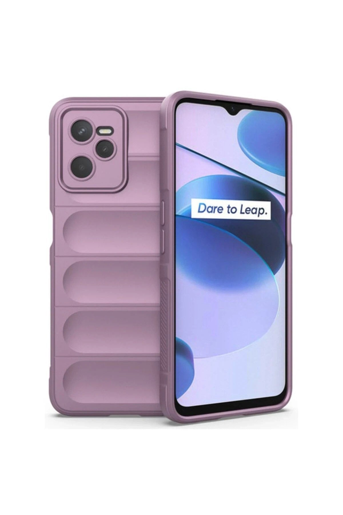 Mey İthalat® Realme C35 Kılıf Optimum Silikon - Mor
