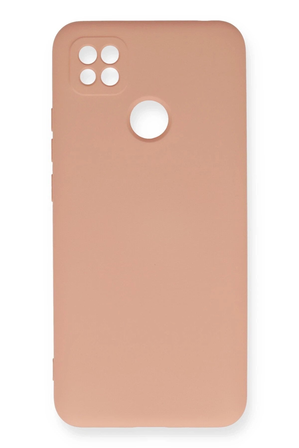 Mey İthalat® Redmi 9C Kılıf Nano içi Kadife Silikon - Pudra