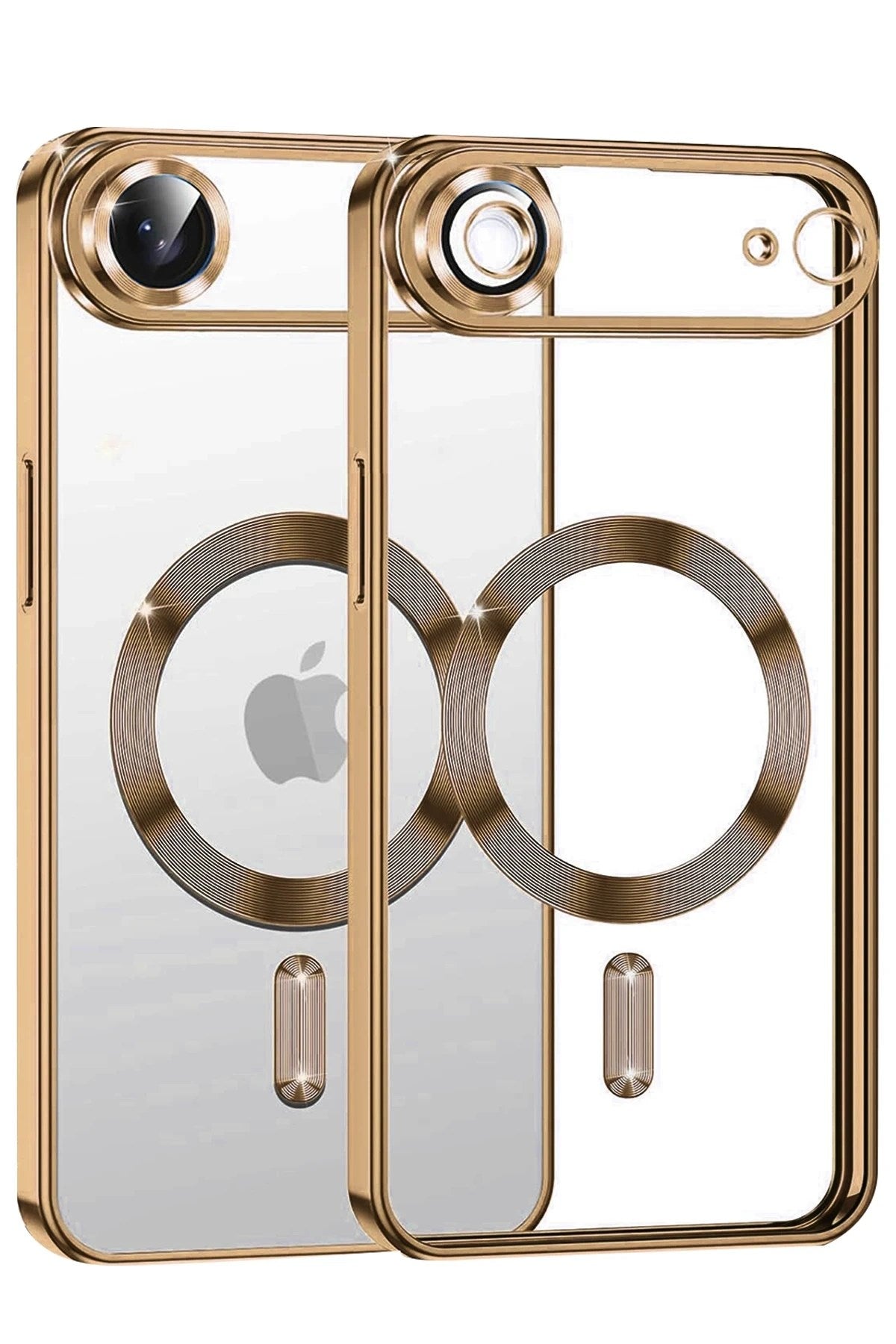 Mey İthalat® iPhone 17 Air Kross Magneticsafe Kapak - Çöl Titanyum