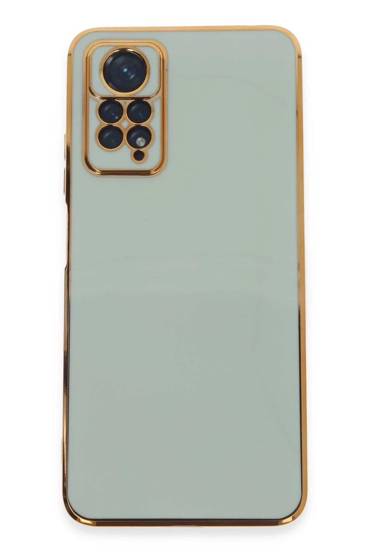 Mey İthalat® Redmi Note 12 Pro 4G Kılıf Volet Silikon - Açık Yeşil