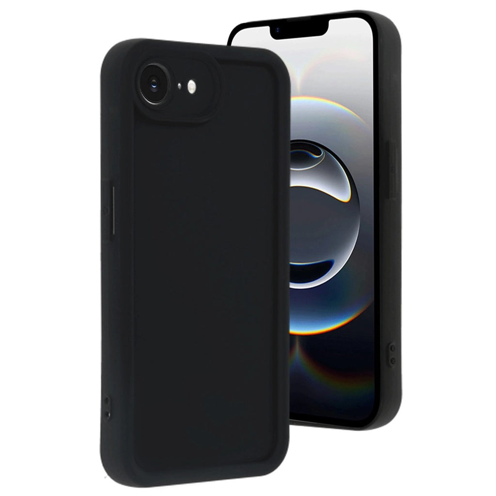 Mey İthalat® iPhone 16E Kılıf Viera Silikon - Siyah
