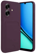 Mey İthalat® Realme Note 60 Kelvin Kartvizitli Silikon - Derin Mor