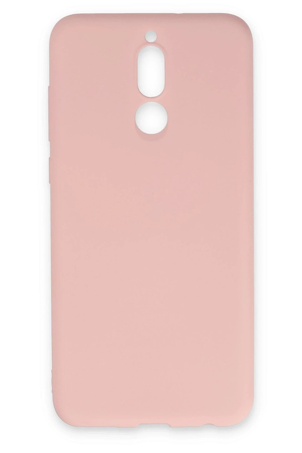 Mey İthalat® Huawei Mate 10 Lite Kılıf Nano içi Kadife Silikon - Pudra