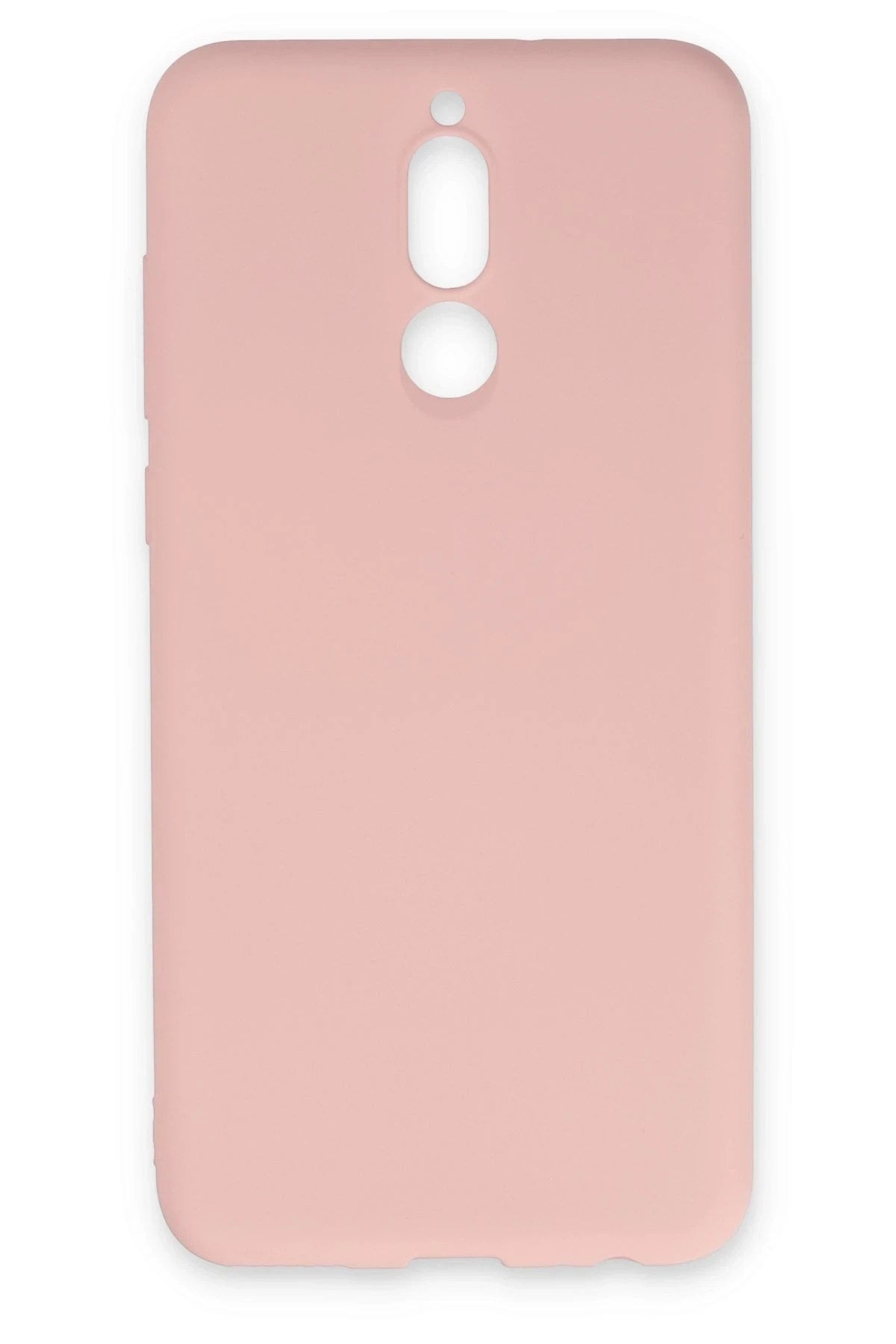 Mey İthalat® Huawei Mate 10 Lite Kılıf Nano içi Kadife Silikon - Pudra