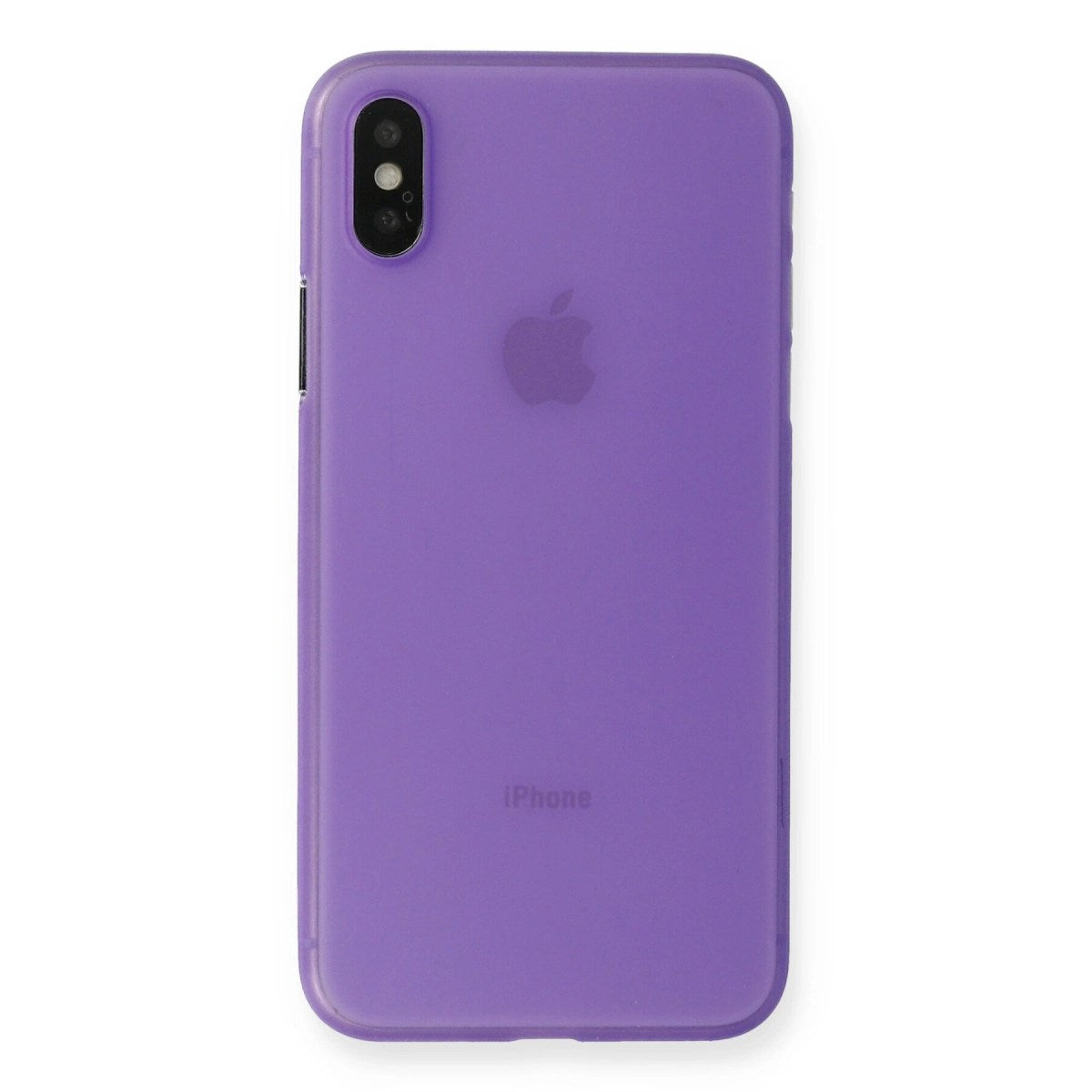 Mey İthalat® iPhone XS Max Kılıf PP Ultra İnce Kapak - Mor