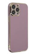 Mey İthalat® iPhone 14 Pro Max Kılıf Volet Silikon - Mor