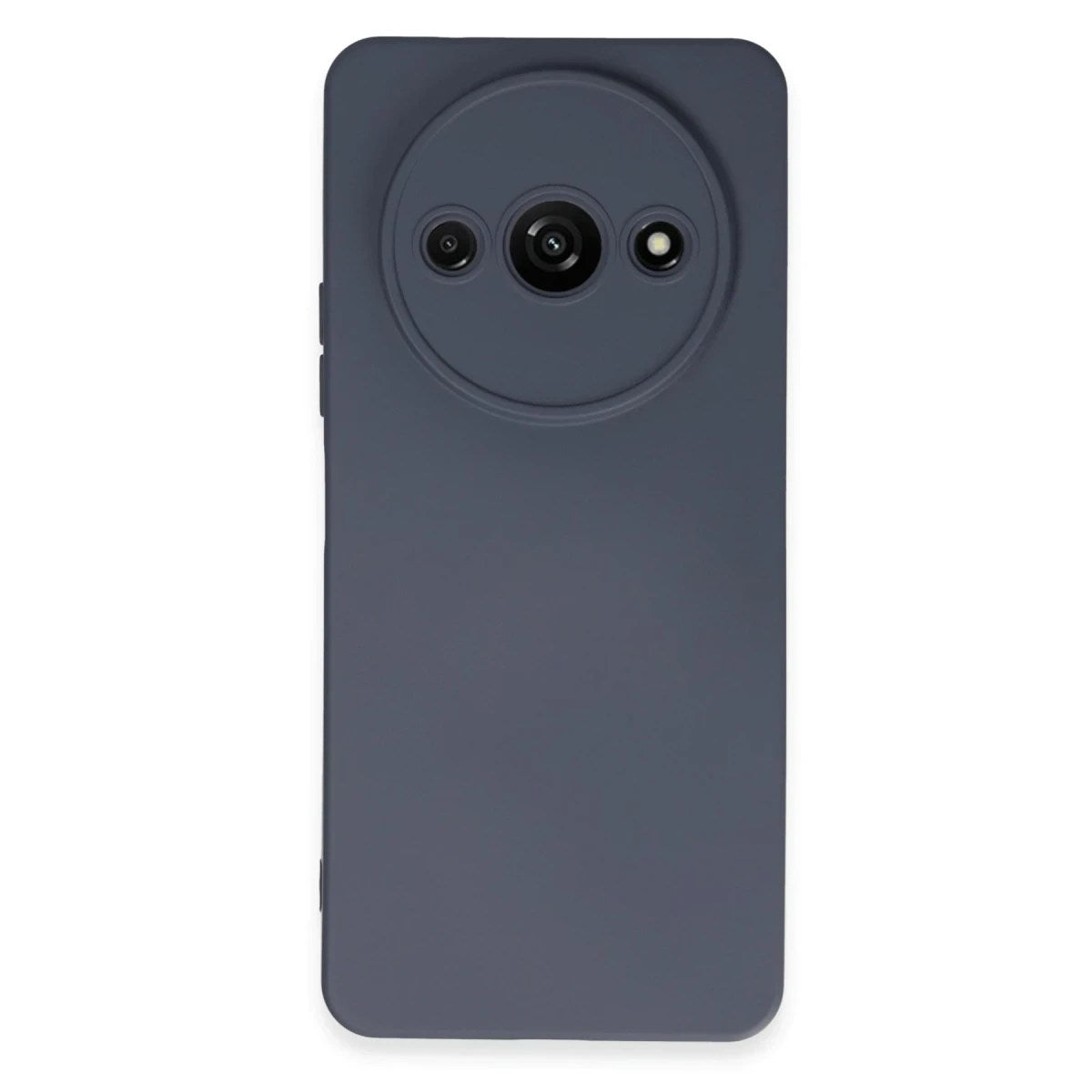 Mey İthalat® Redmi A3 4G Kılıf Nano içi Kadife Silikon - Gri