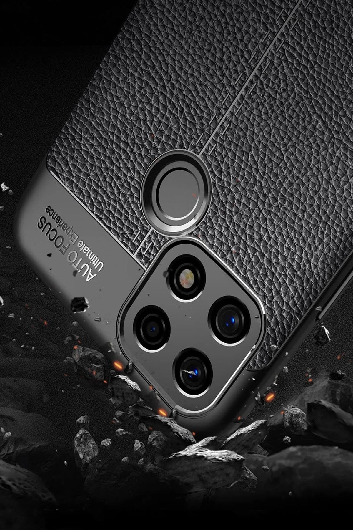 Mey İthalat® A15 Kılıf Auto Focus Kapak - Kırmızı