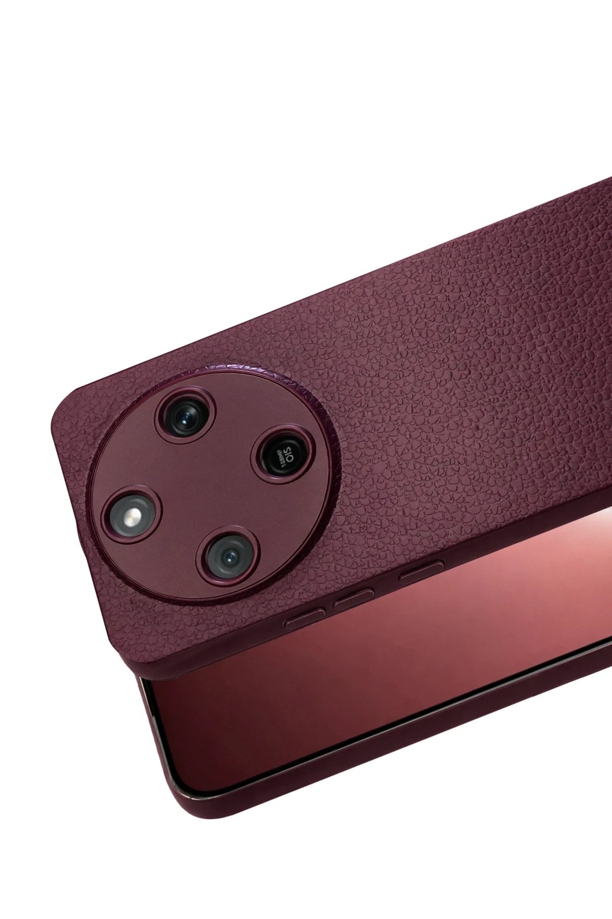 Mey İthalat® Huawei Honor Magic 8 Lite Thermax Silikon Kılıf - Bordo