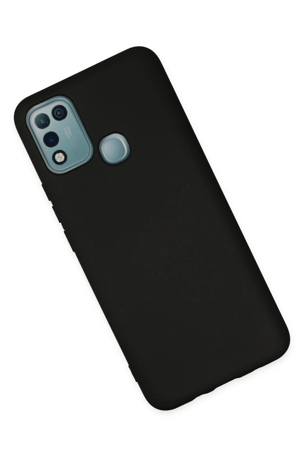 Mey İthalat® İnfinix Hot 10 Play Kılıf Nano içi Kadife Silikon - Siyah