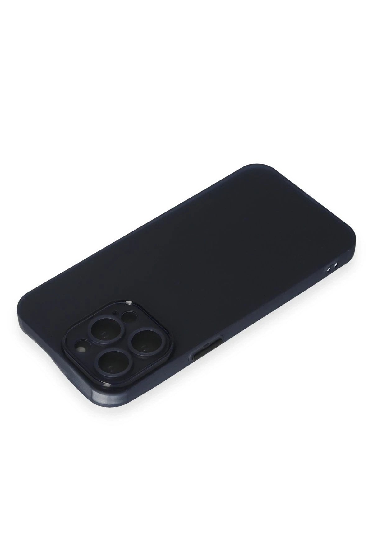 Mey İthalat® iPhone 15 Pro Max Kılıf Puma Silikon - Lacivert