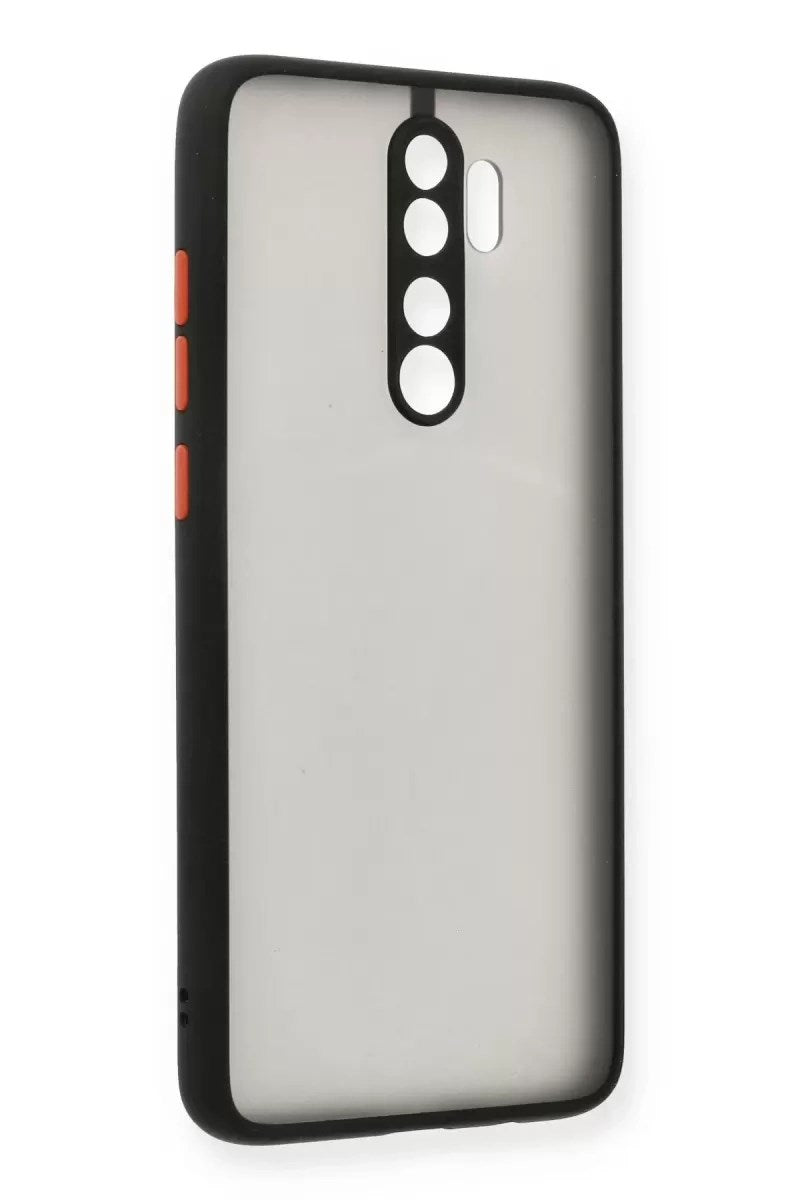 Mey İthalat® Redmi Note 8 Pro Kılıf Montreal Silikon Kapak - Siyah