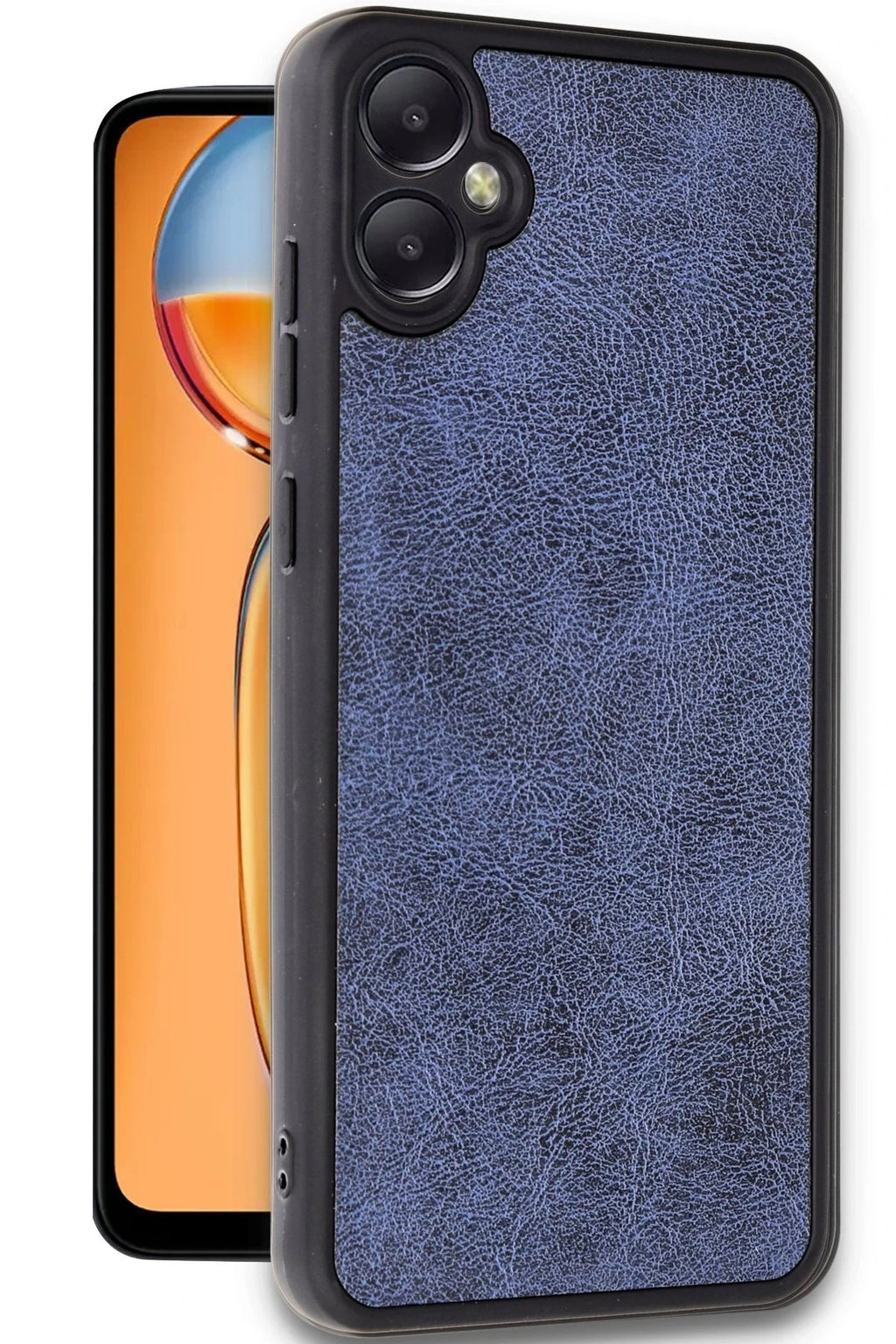 Mey İthalat® Samsung Galaxy A05 Kılıf Aras Deri Kapak - Lacivert