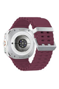 Mey İthalat® Watch 7 Ultra KR417 Rug Silikon Kordon - Mor