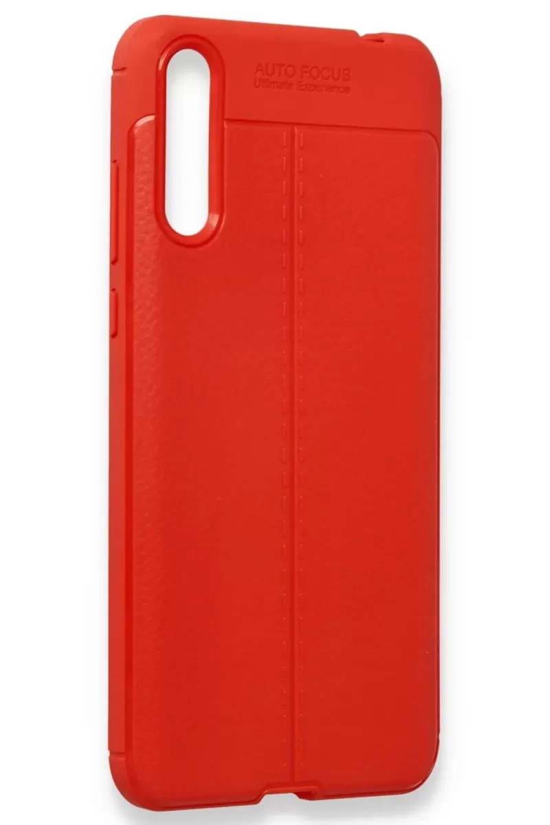 Mey İthalat® Huawei P Smart S Kılıf Auto Focus Kapak - Kırmızı