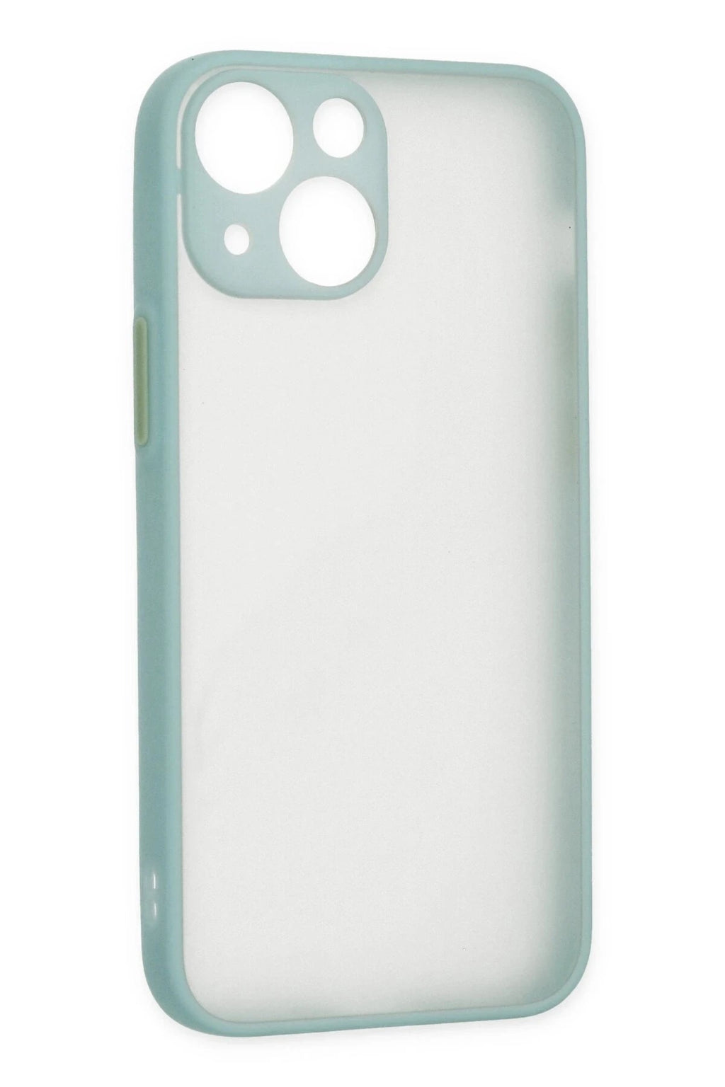 Mey İthalat® iPhone 15 Plus Kılıf Montreal Silikon Kapak - Açık Yeşil