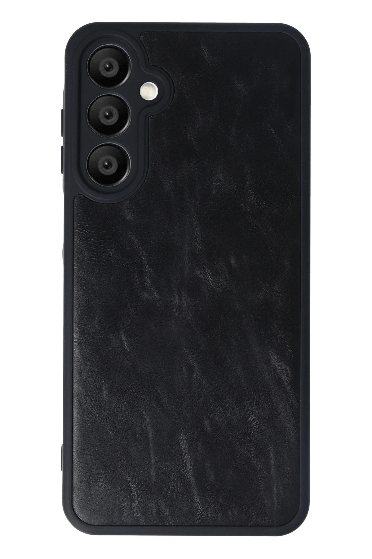 Mey İthalat® Samsung Galaxy A16 5G Kılıf Aras Deri Kapak - Siyah