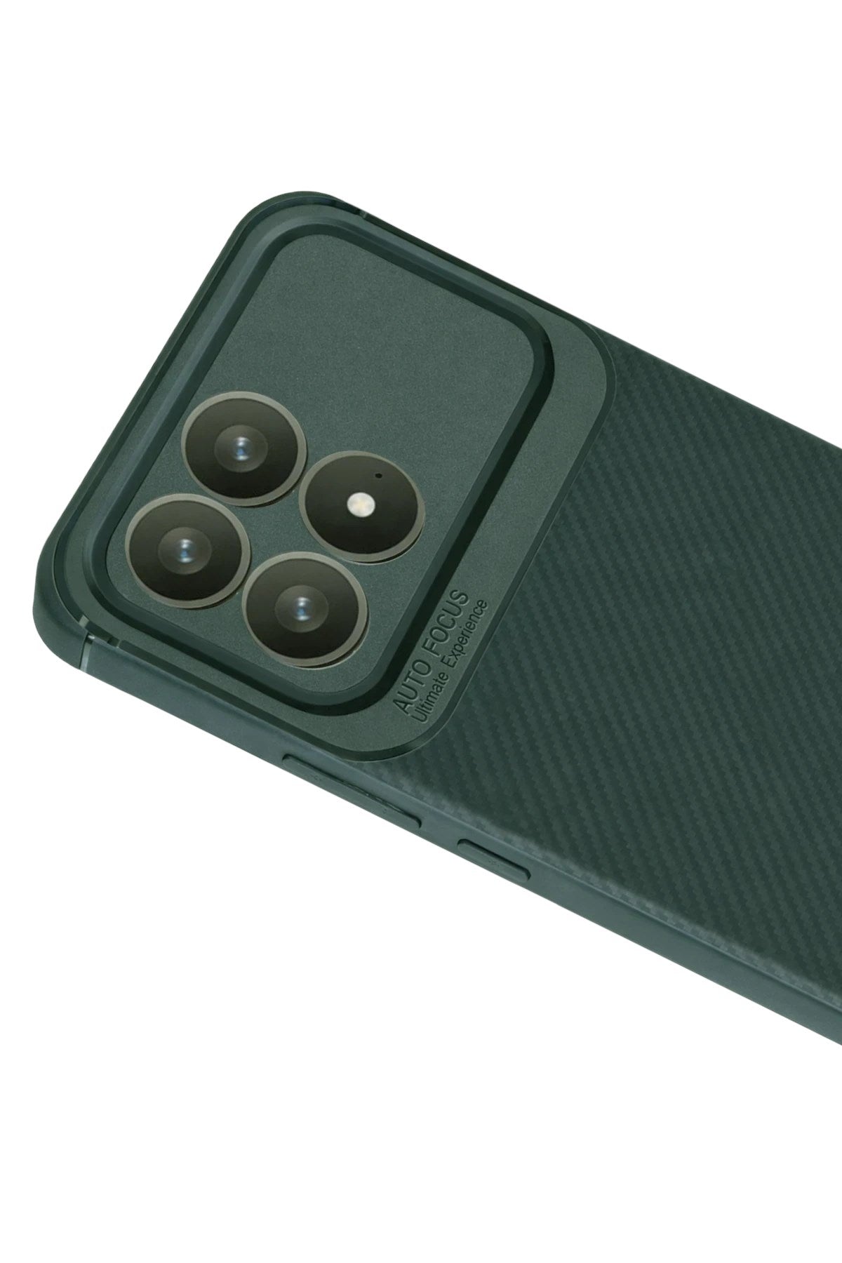 Mey İthalat® Poco F8 Pro Auto Focus Karbon Kapak - Koyu Yeşil