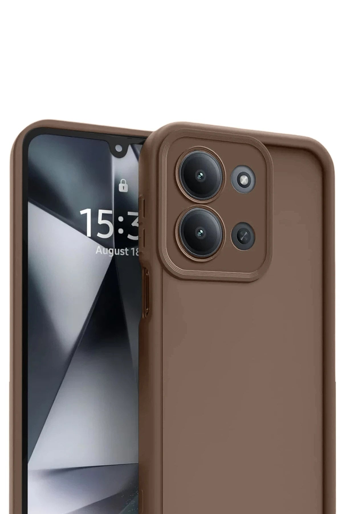 Mey İthalat® Redmi 15C 4G Viera Silikon - Kahverengi