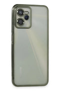 Mey İthalat® Realme C35 Kılıf Lensli Silikon - Yeşil