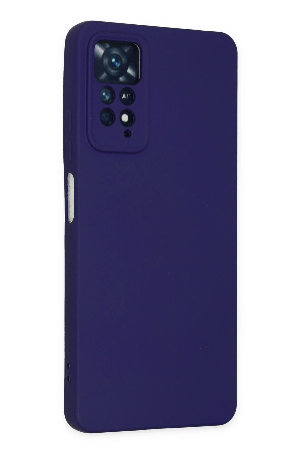 Mey İthalat® Redmi Note 11 Pro Kılıf Nano içi Kadife Silikon - Mor