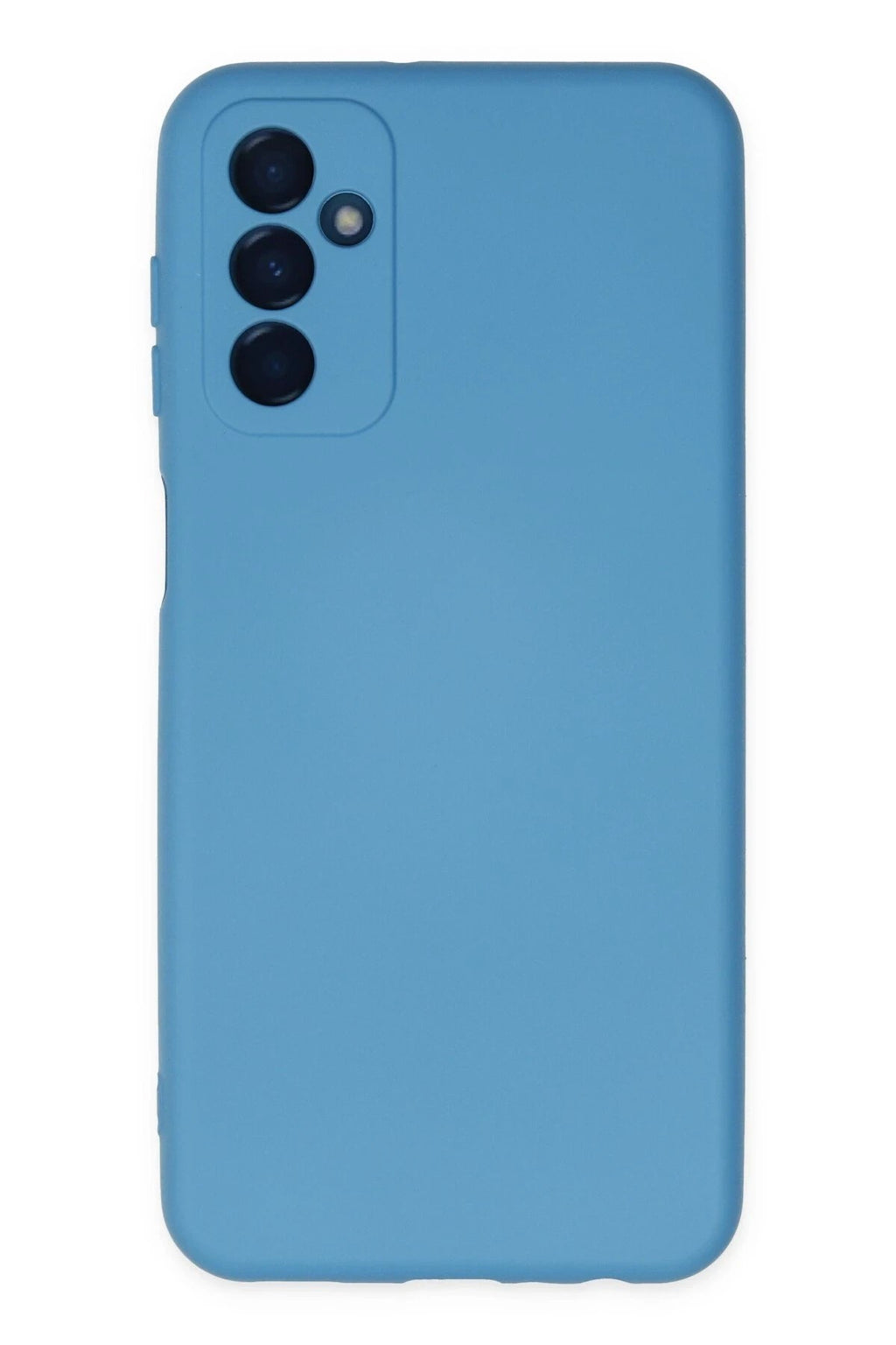 Mey İthalat® Samsung Galaxy M23 Kılıf Nano içi Kadife Silikon - Mavi